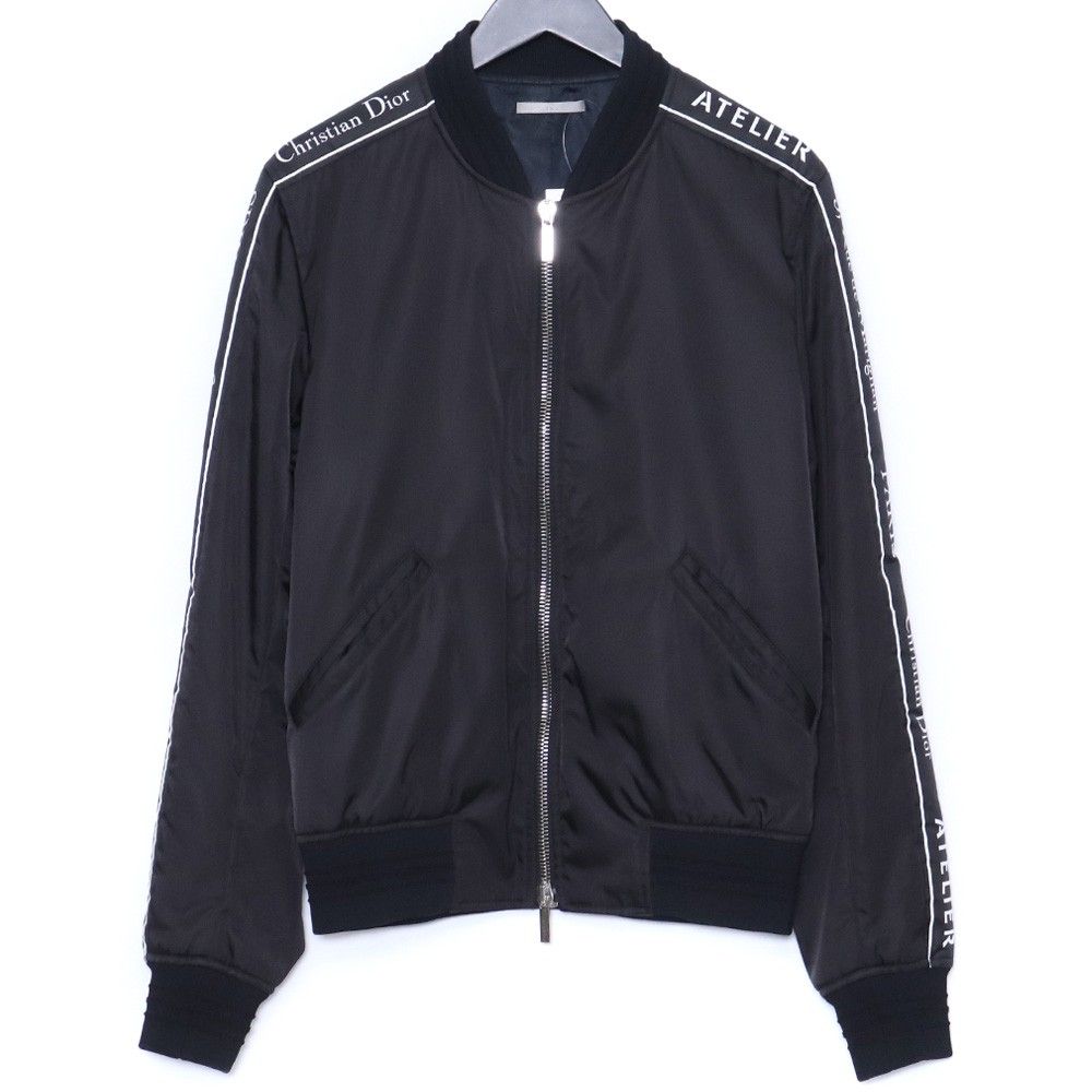 DIOR HOMME アトリエロゴテープ MA-1 ボンバージャケット サイズ48 