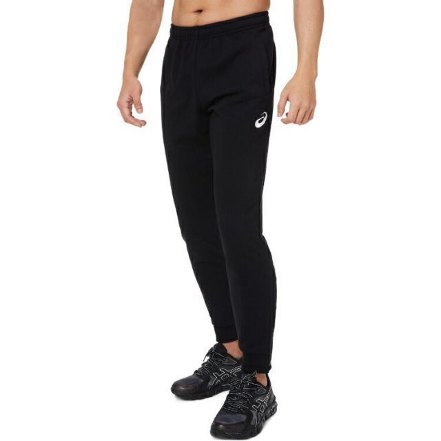 asics アシックス TEAM T/C SWEAT PANT(SLIM パフォーマンスブラック 2XL 2031E098 1 | スポーツ メンズ 2XL ブラック 黒 服 衣類 衣料品ウェア ウエア フィットネスウェア ボトムス ズボン スウェット ロン