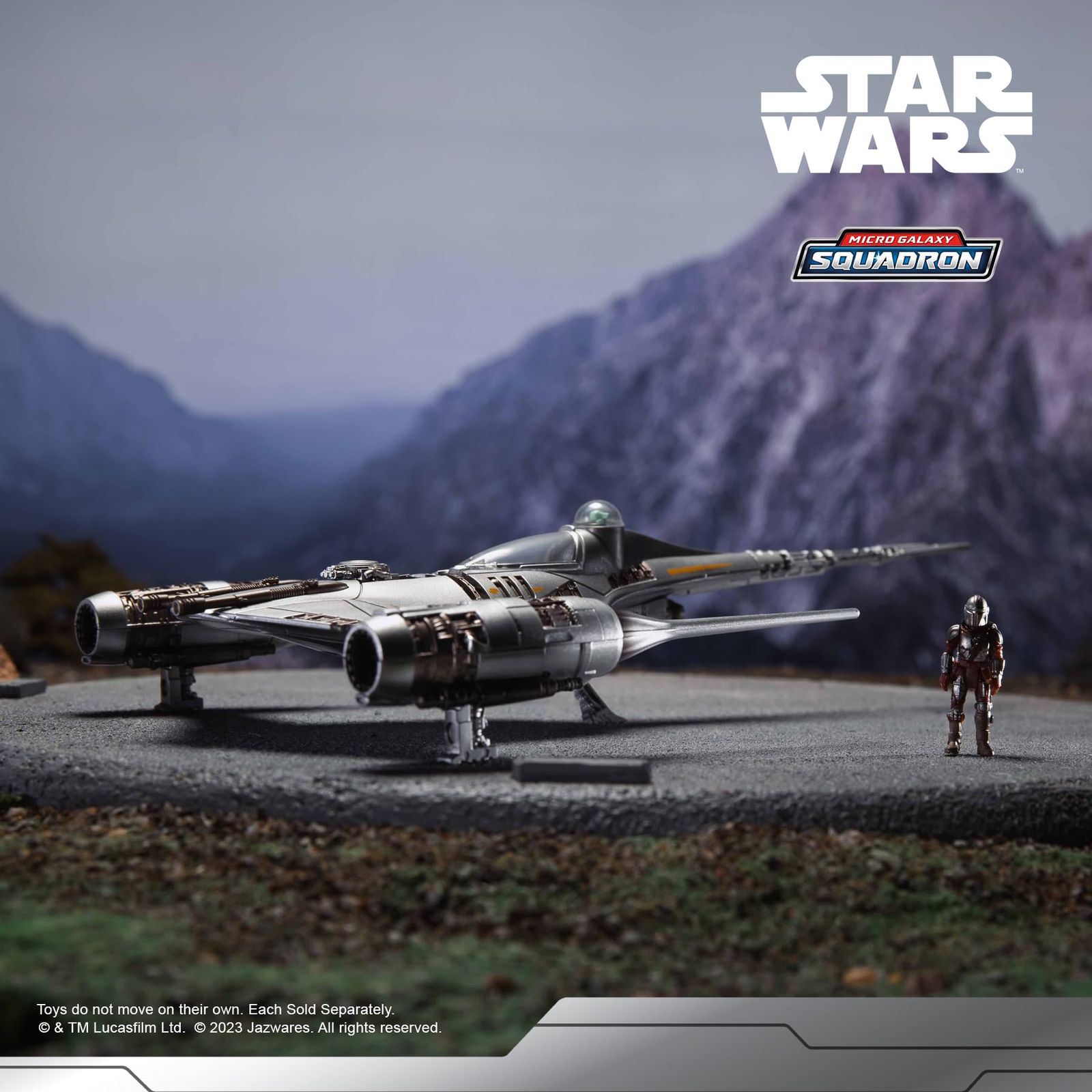 【未開封品】N-1 スターファイター(マンダロリアン) マイクロ ギャラクシー スターウォーズ マンダロリアン N-1 スターファイター マイクロ