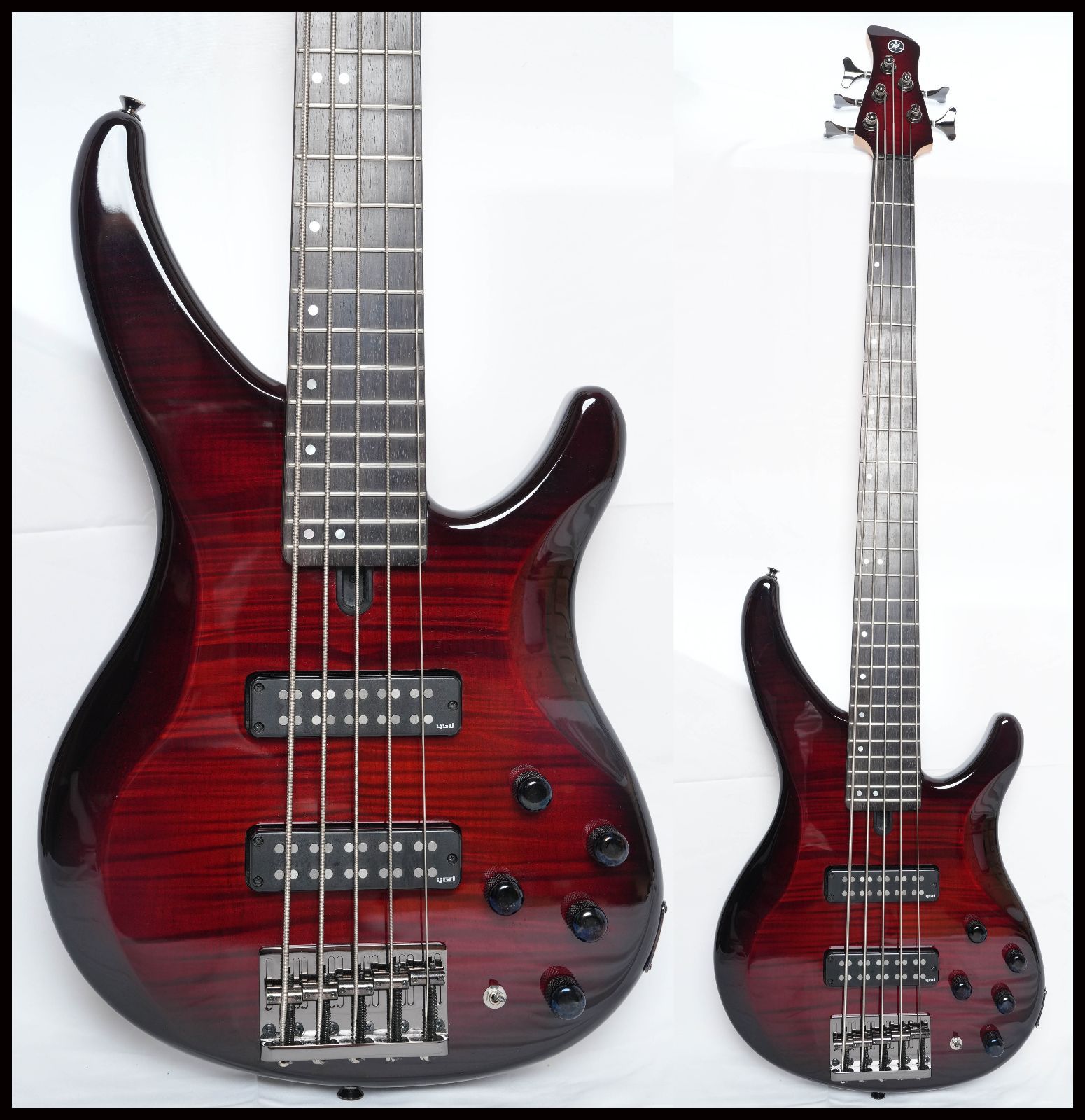 YAMAHA TRBX605FM DRB 5弦エレキベースアクティブ　ジャンク YAMAHA YAMAHA/5弦エレキベース TRBX605FM ダークレッドバースト