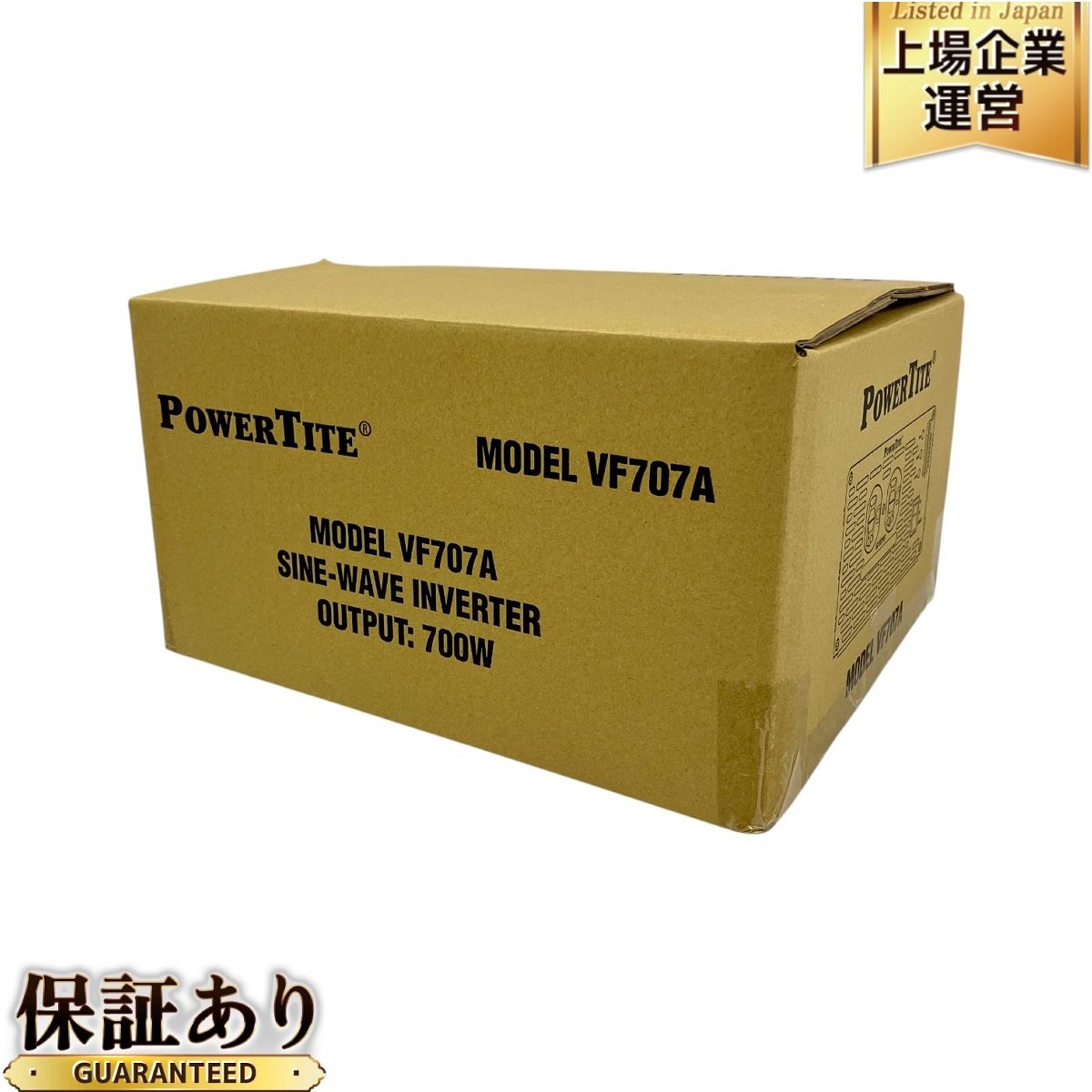 未来舎 POWER TITE VF707A-12VDC 正弦波 インバーター ♥ 開封済T9696972