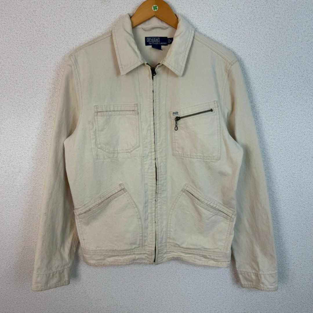Polo by Ralph Lauren 91-B Type Cotton Work Jacket 生成り ポロ