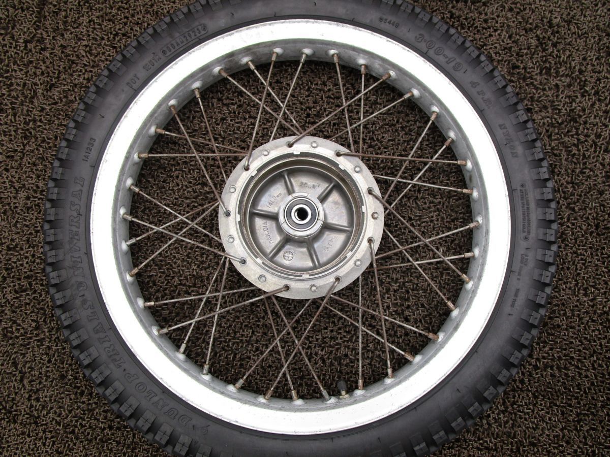 シルクロード フロントホイール □A5716 L250S ホンダ L250SE Silk Road キャブ車 DECORATOM_COM_BR