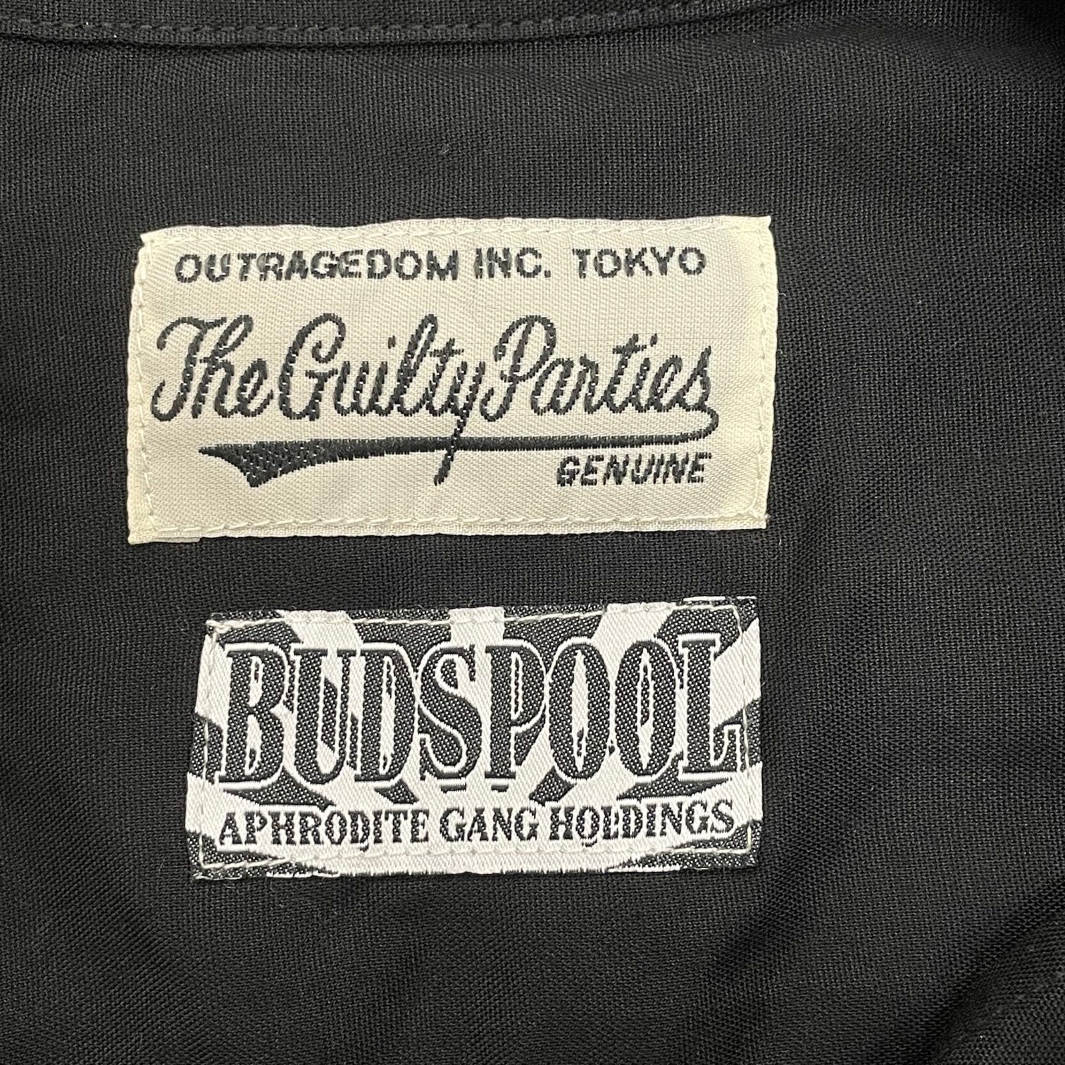 WACKO MARIA × BUDS POOL 舐達麻 / 50'S SHIRT S/S なめだるま