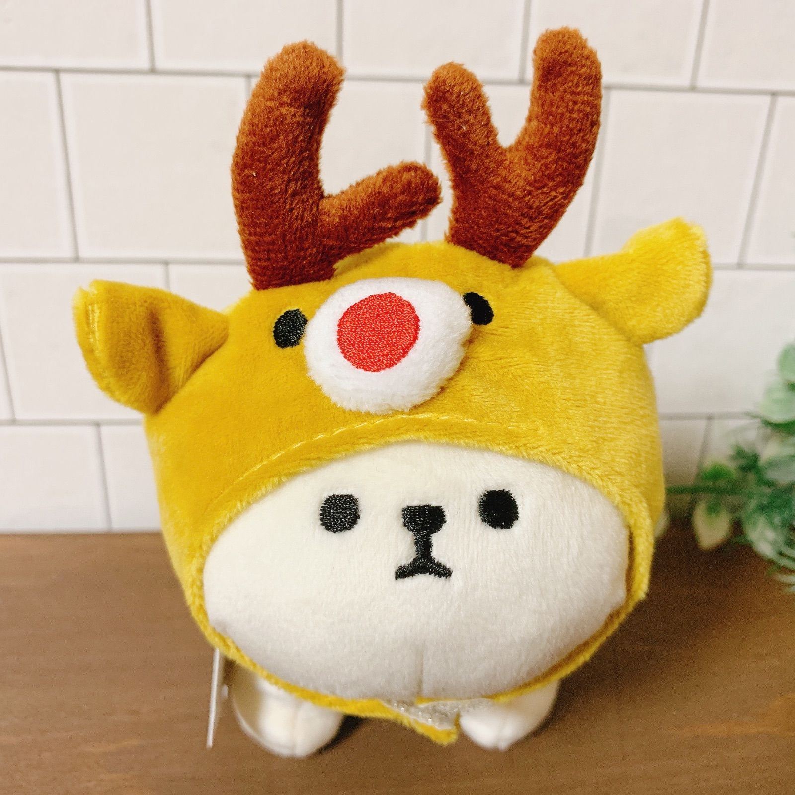 トナカイ♡ボールチェーンキーホルダー シナモロールぬいぐるみボール