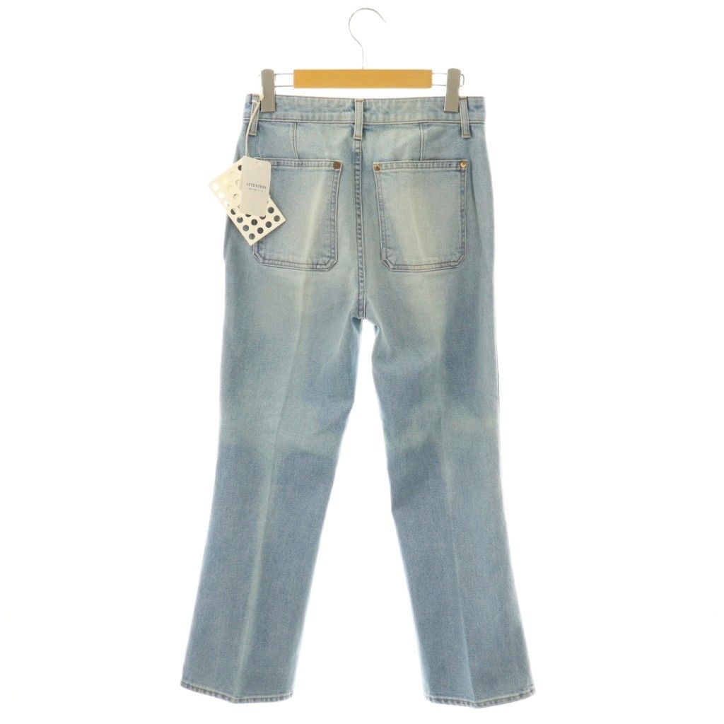 ケイト KHAITE FLARE DENIM デニムパンツ ジーンズ Deuxieme Classe取扱 センタープレス 水色 CX OS