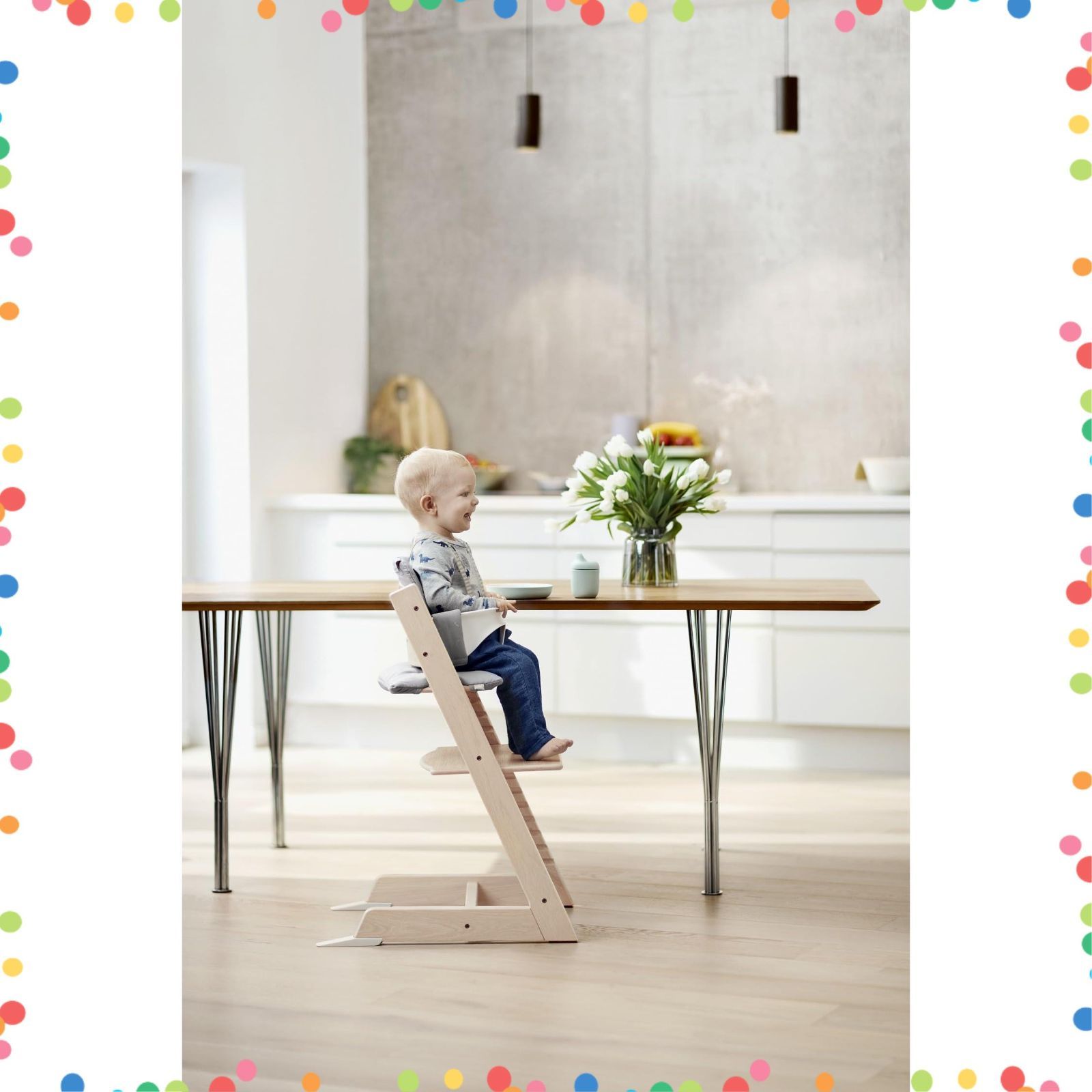 ベビーチェア 椅子ナチュラル