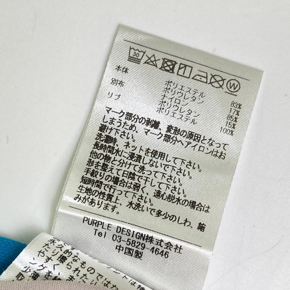 サイズ：M DECEMBERMAY ディセンバーメイ モックネック長袖T