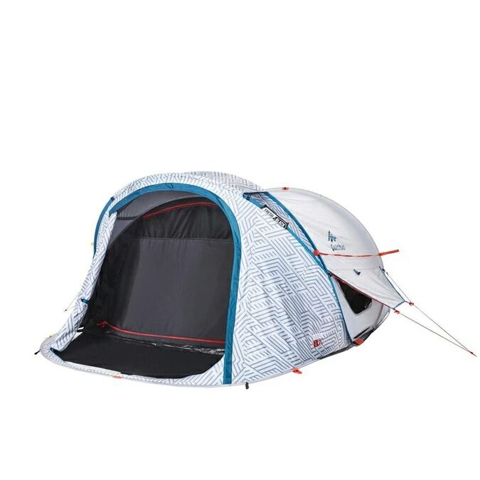 QUECHUA ケシュア キャンプ ポップアップテント 2 SECONDS XL FRESH-BLACK - 2人用 8503641 2468132 デカトロン DECATHLON アウトドア UVカット 遮光 遮熱 コンパクト