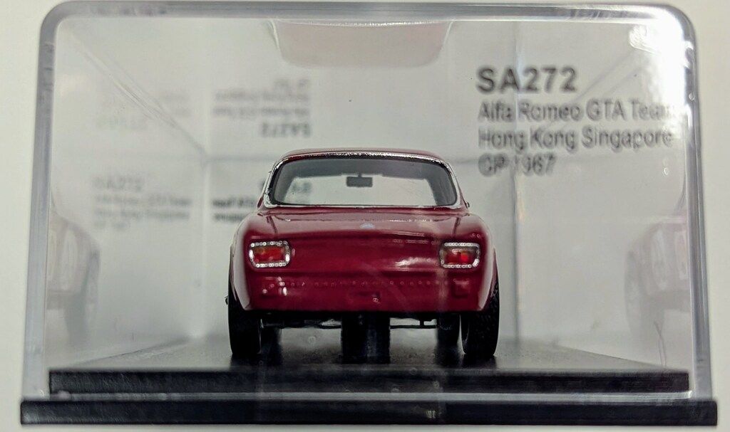 Spark model 1/43 Alfa Romeo GTA No.66 Team Hong Kong Spark model 1/43 Alfa Romeo GTA No.66 Team Hong Kong