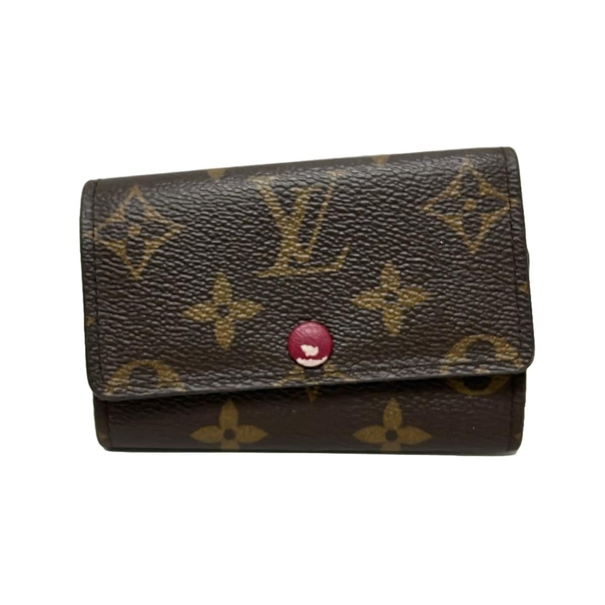 LOUIS VUITTON ルイヴィトン キーケース モノグラム ミュルティクレ6 M60701 フューシャ