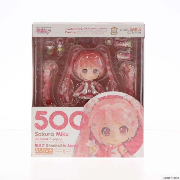 中古】[FIG]GOODSMILE ONLINE SHOP限定 ねんどろいど500 桜ミク 