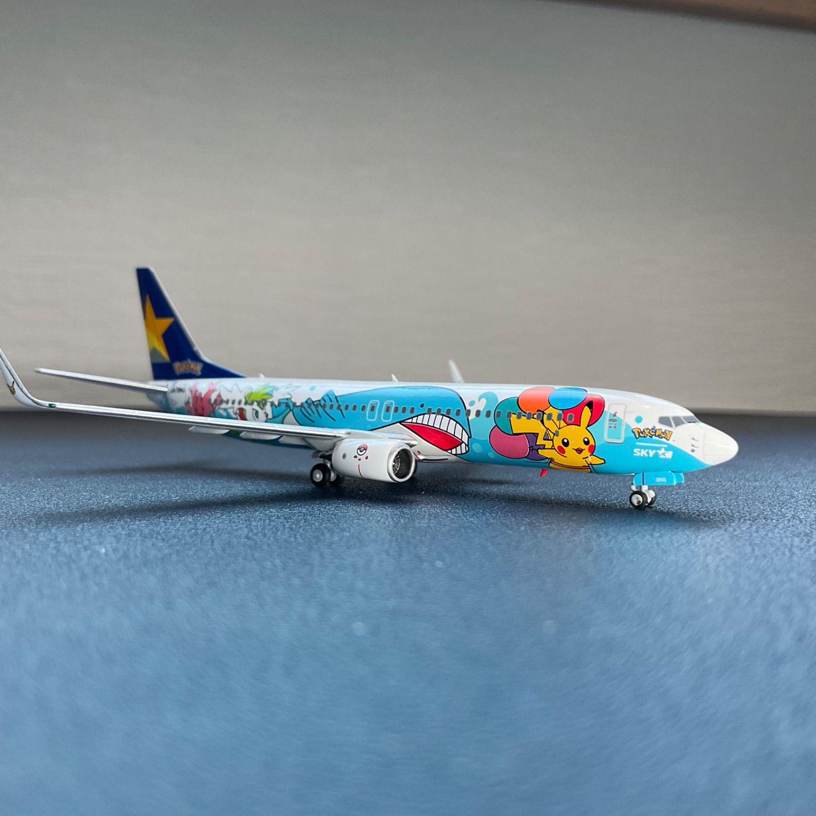 ピカチュウジェット スカイマーク B737-800 レア レア限定品】ピカチュウジェット スカイマーク B737-800