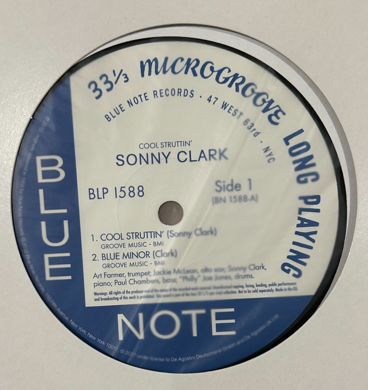 Sonny Clark レコード Trio CLARK⁄ソニー・クラーク Struttin'(LP⁄180g