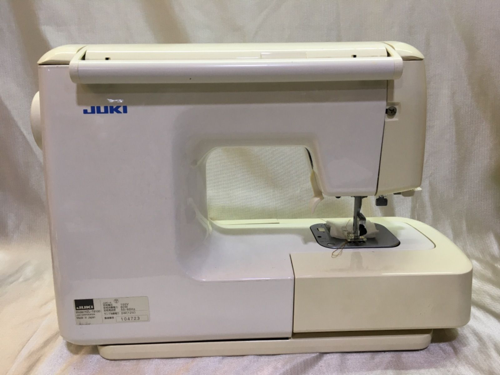 ジューキ JUKI　HZL-T8100　コンピューターミシン ジューキ JUKI HZL-T8100 コンピューターミシン - メルカリ