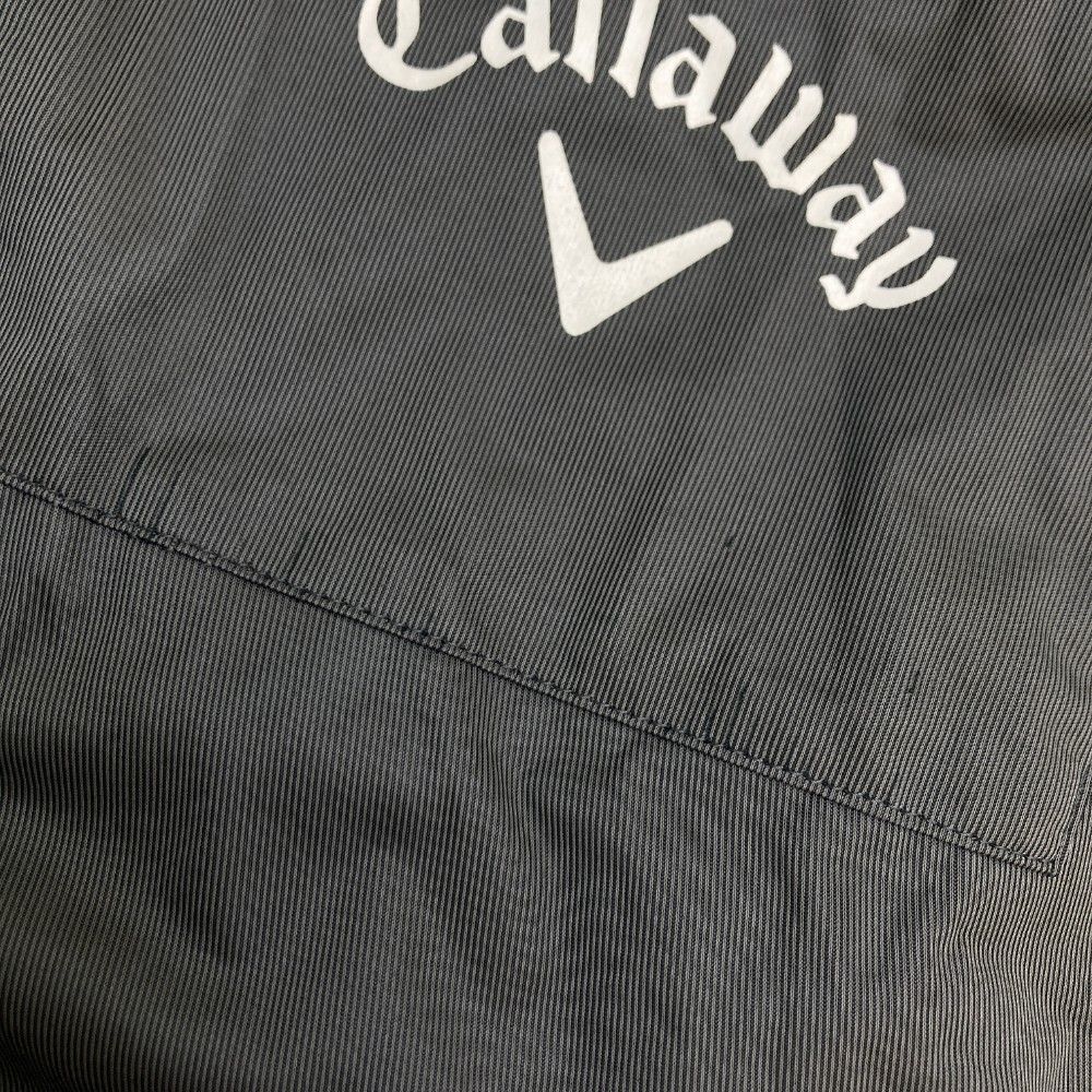サイズ：LL CALLAWAY キャロウェイ  レインウェア セットアップ ストライプ柄 グレー系 [240101466497] ゴルフウェア メンズ ストスト サイズ：LL CALLAWAY キャロウェイ レインウェア セットアップ