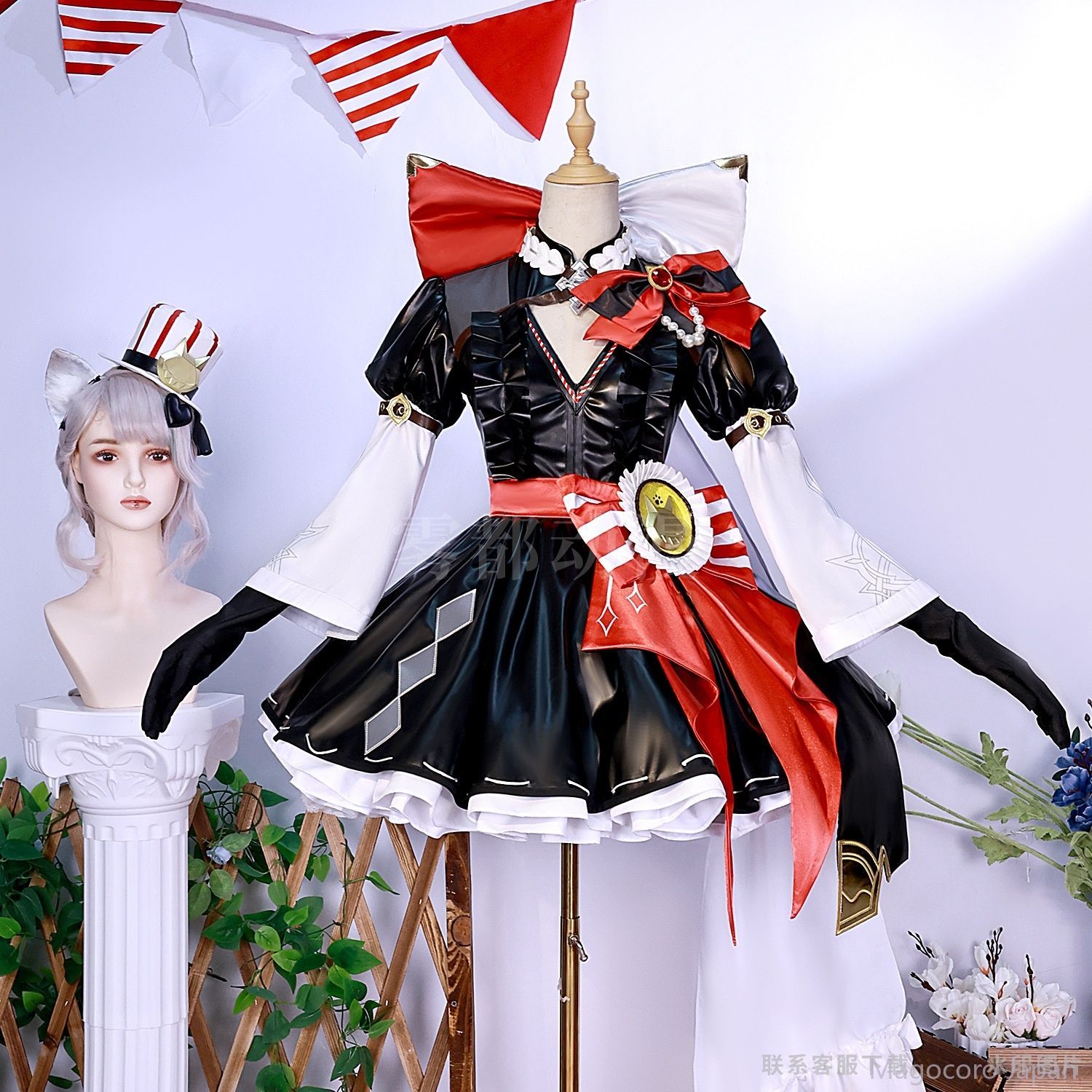【当日発送】原神 コスプレ リネット レリーナ　ドレス 豪華 高級 衣装 リネット コスプレ 衣装 - 原神 リネット コスプレ | コスプレ
