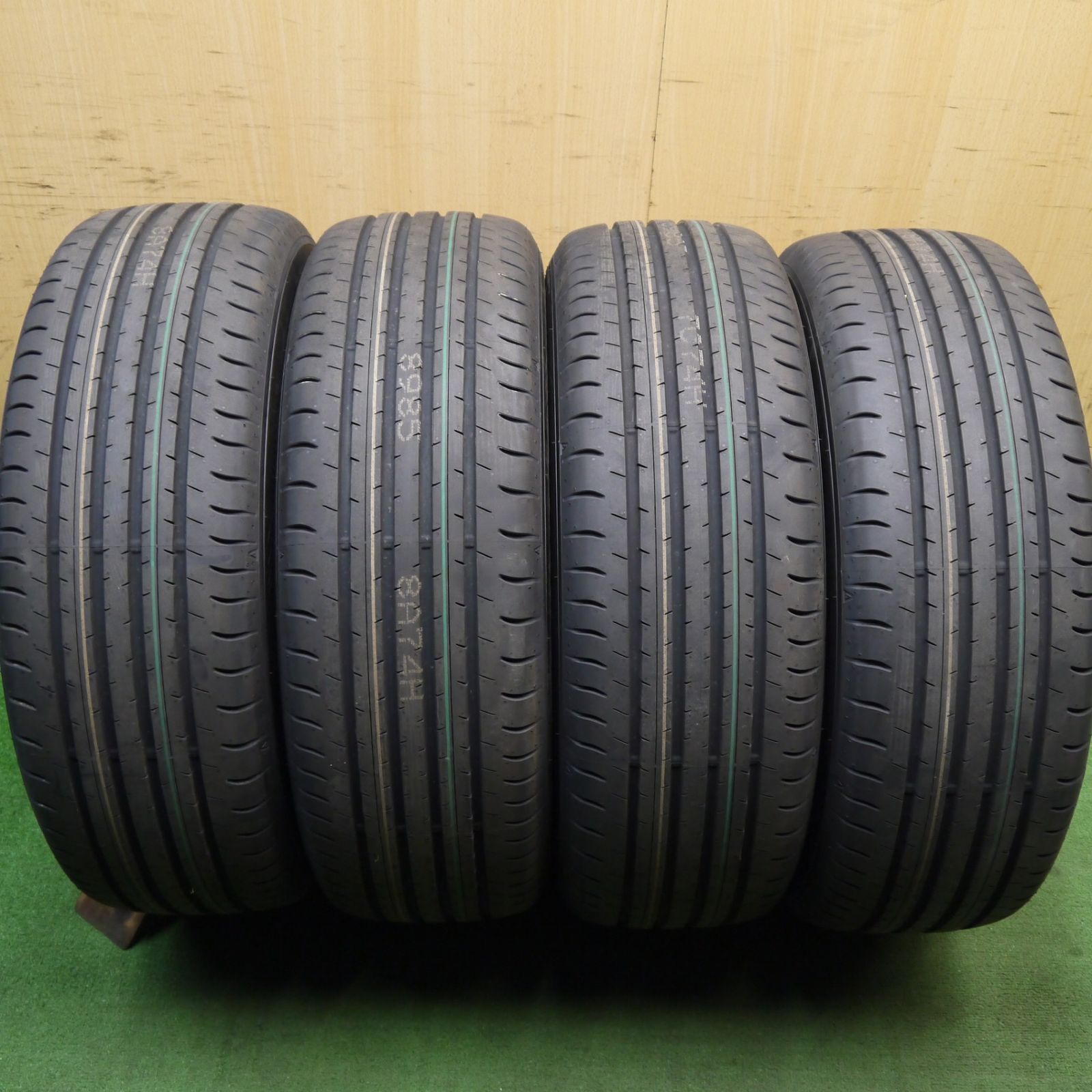 ダンロップ　225/55R 19 バリ山　2023年製　40ヴェルファイア 新車外し品】トヨタ 40 ヴェルファイア Z プレミア 純正 19in 7J