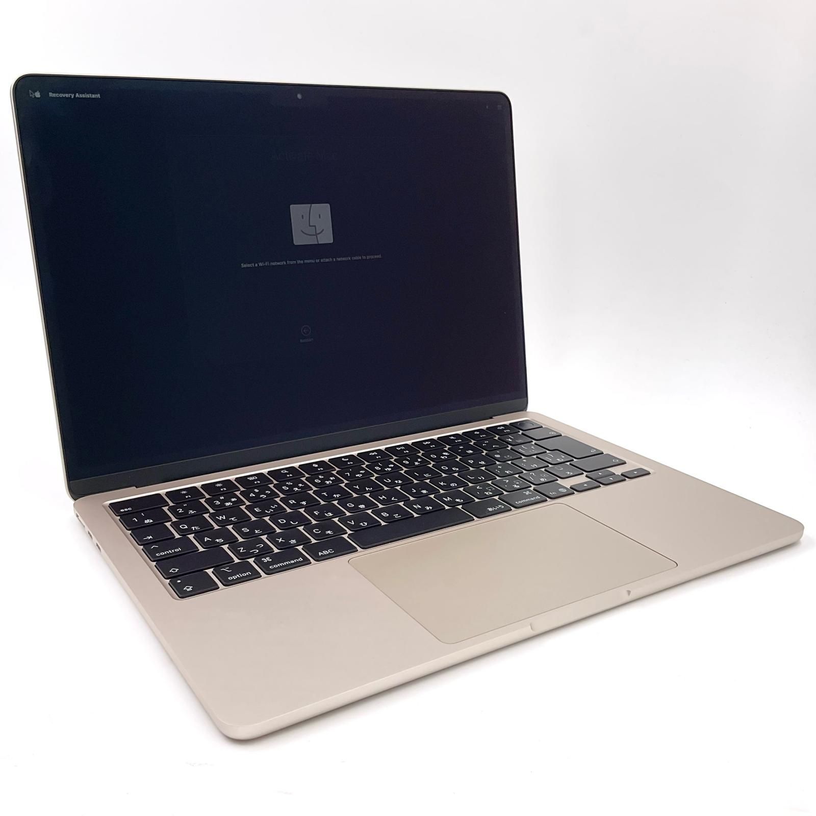 Apple MacBook Air 13インチ 2025 Apple M4 16GB M.2 SSD 256GB スターライト 動作 済 全額返金保証 最速発送