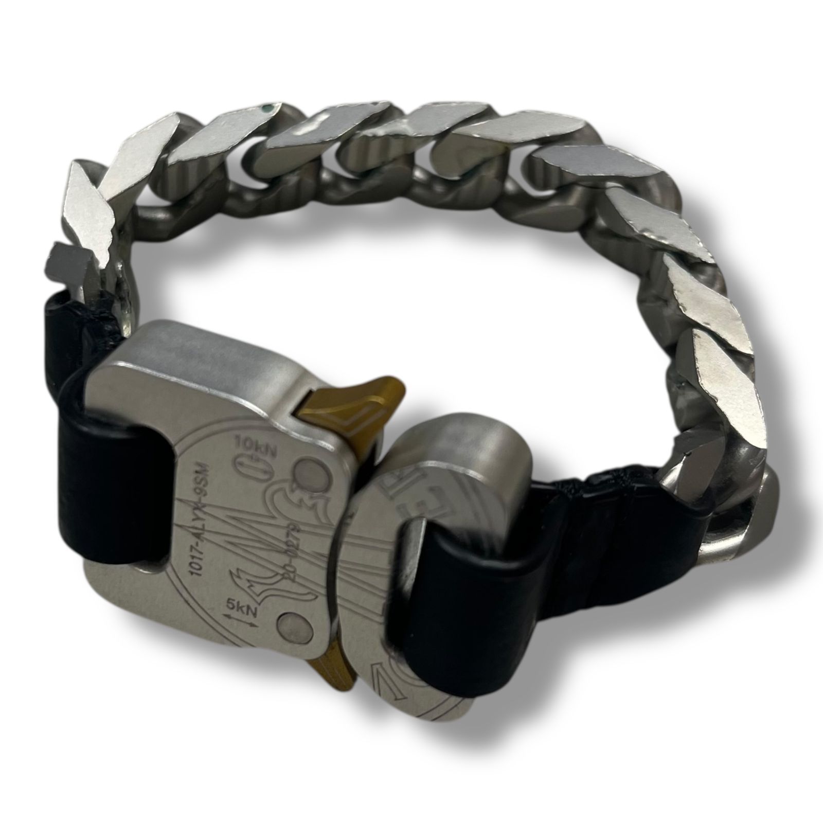 MONCLER×ALYX モンクレール　チェーンブレスレット MONCLER 【値下げ】MONCLER x 1017 ALYX 9SM ロゴ バックル