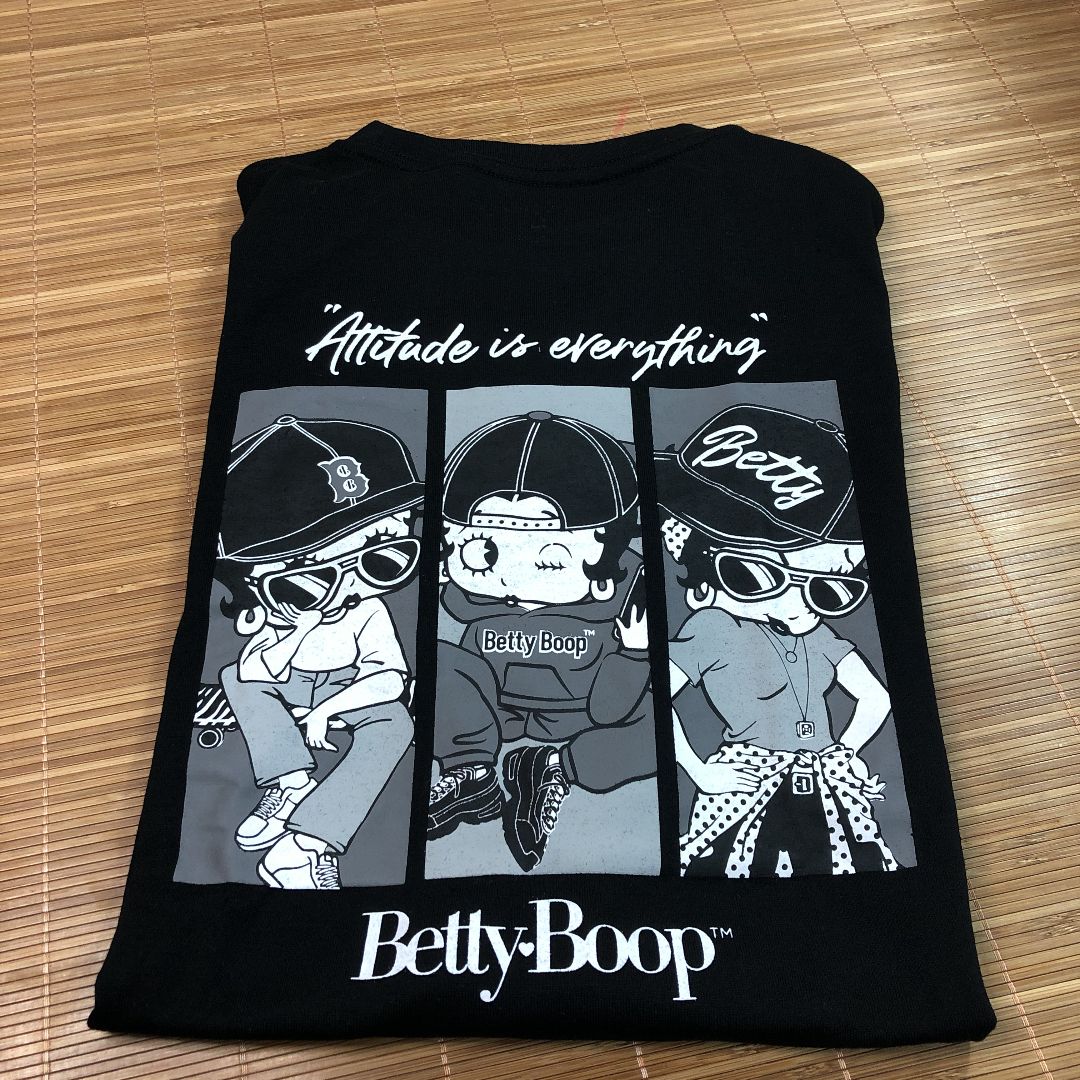 bettyboop ベティちゃん バックプリント Tシャツ ユニセックス