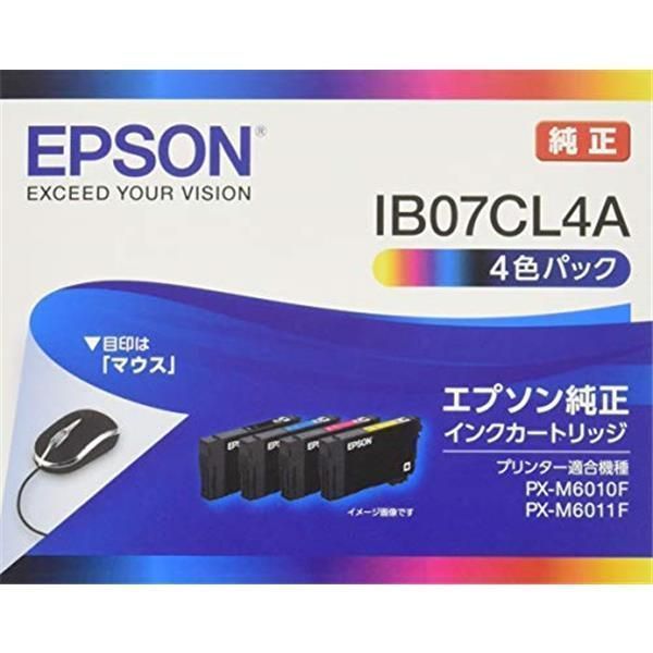 新品3個セット EPSON IB07KB エプソン 純正 大容量 インク マウス 【SALE／37%OFF】 38.0%割引 