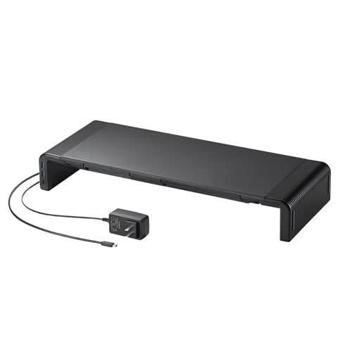 3営業日で発送 SANWASUPPLY サンワサプライ MR-LC210CHBK USB Type-C接続ハブ付き机上ラック MR-LC210CHBK