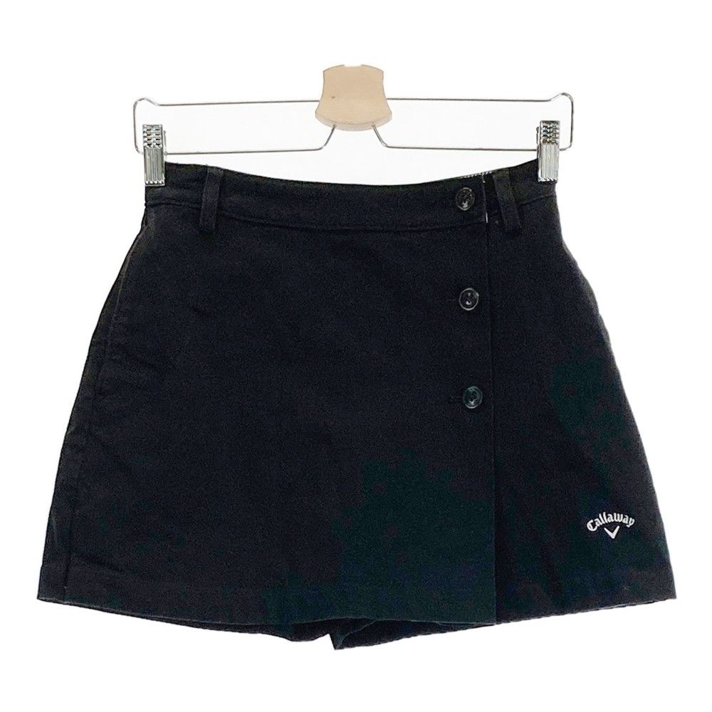 キャロウェイ　レディースゴルフウェア　キュロット　サイズSS ストライプ　ブルー サイズ：SS CALLAWAY キャロウェイ キュロットパンツ シアサッカー