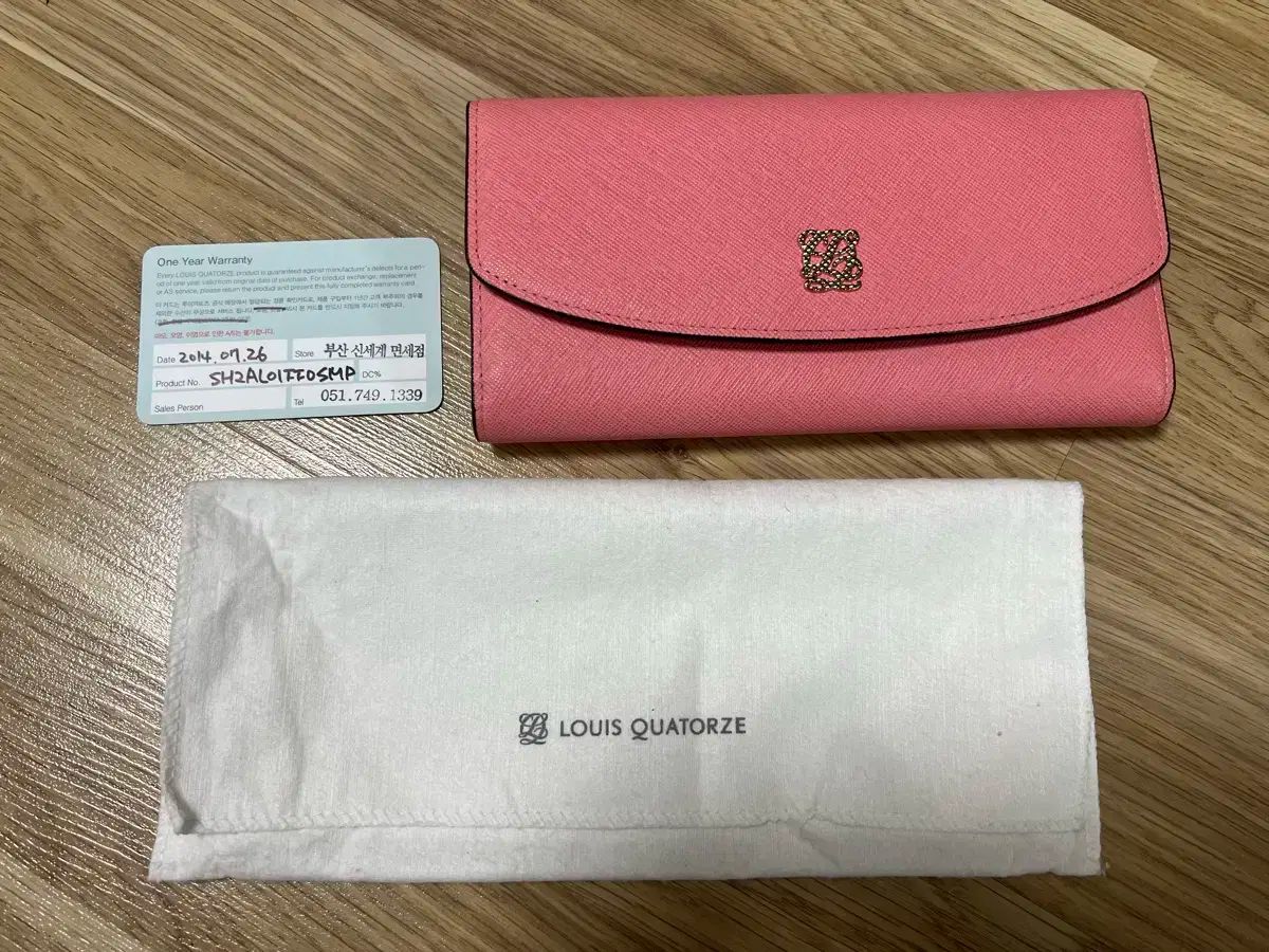 Louis Quatorze ルイキャトルズ ピンク 財布