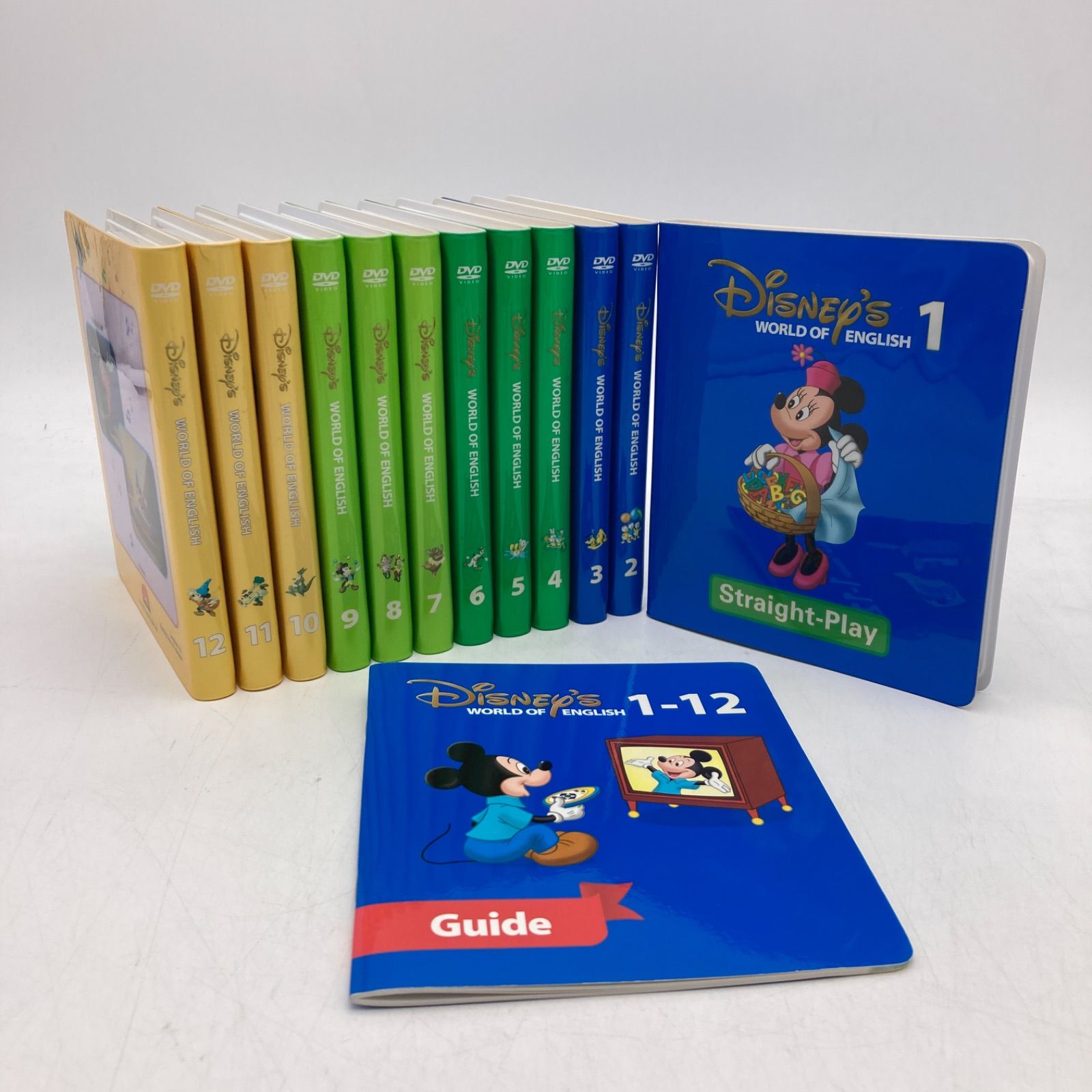 Disney - 【正規品 2021年度版】DWE ストレートプレイ 1-12 美品】DWE ディズニー英語システム2021年 ストレートプレイDVD1