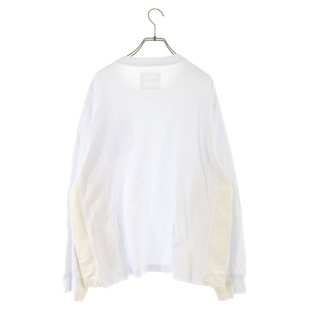 Sacai (サカイ) Cotton Jersey L/S T-Shirt 長袖Tシャツ ロング