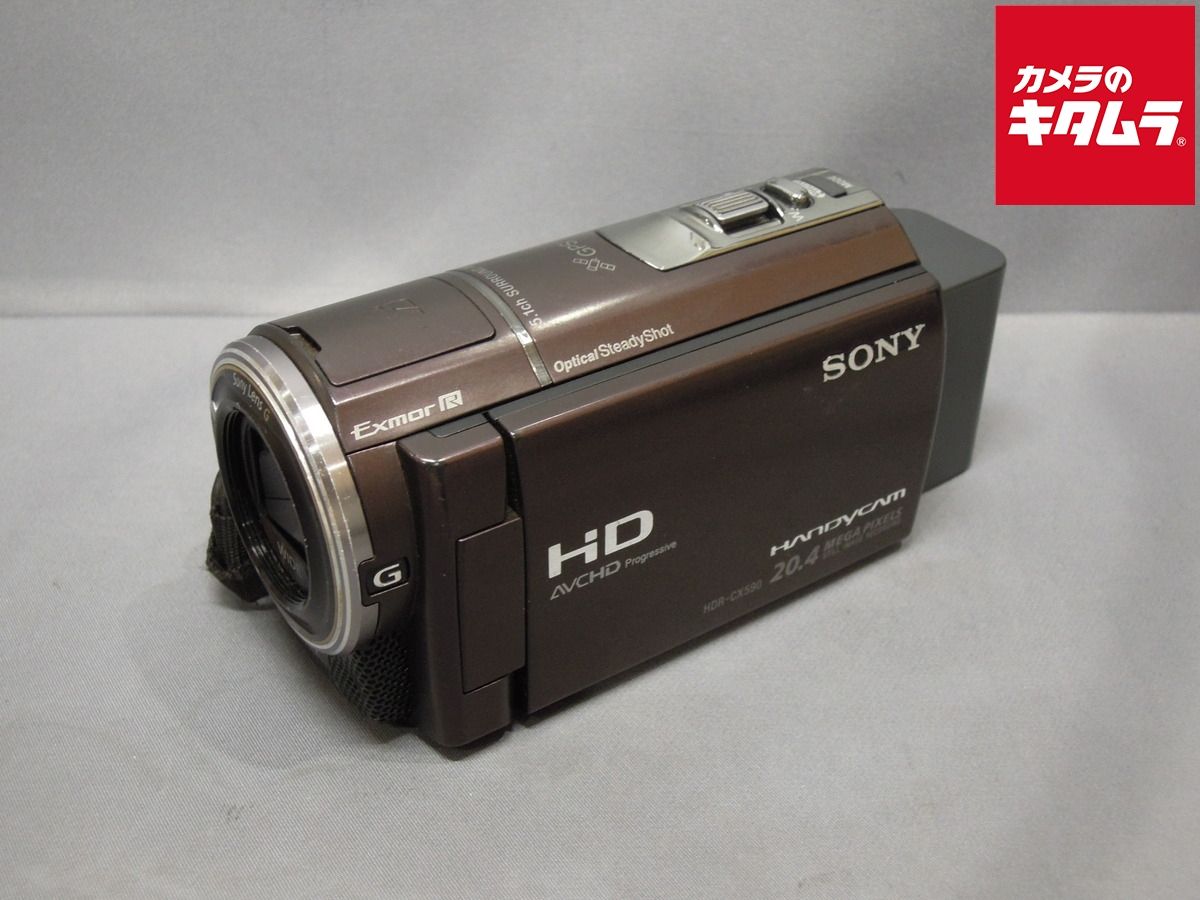中古】 【並品】 ソニー HDR-CX590V ボルドーブラウン - メルカリ