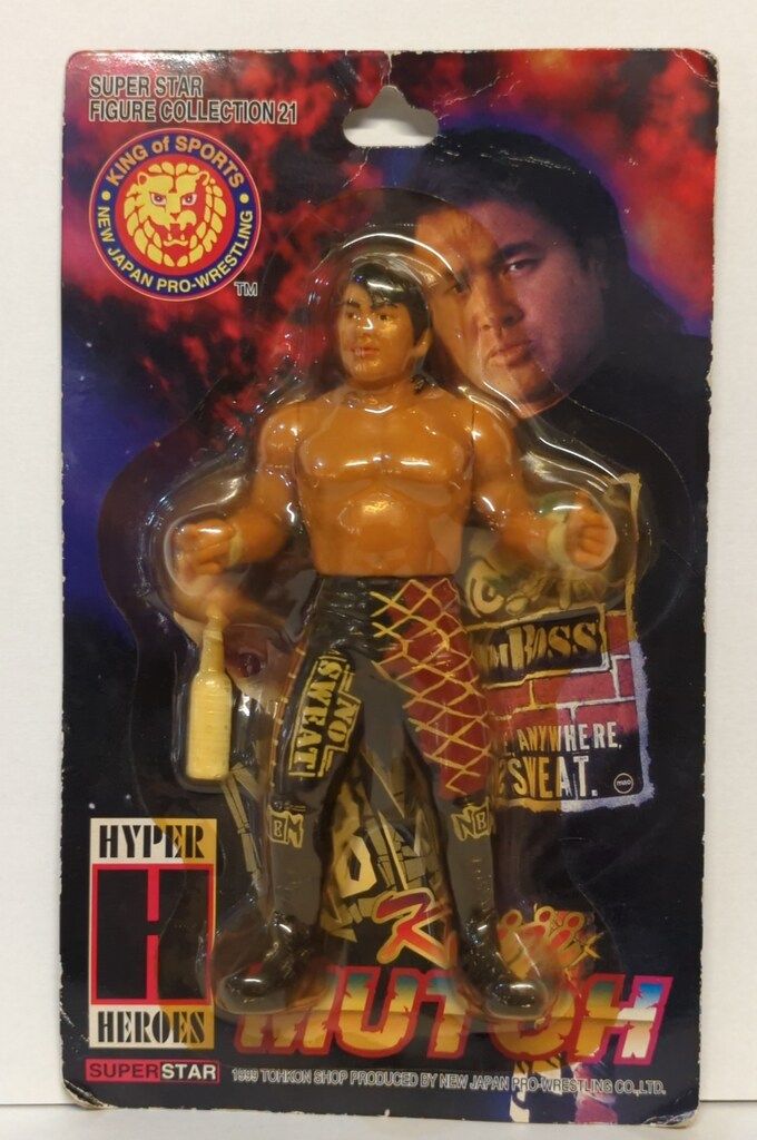 全日本　新日本　プロレス　武藤敬司　フィギュア キャラプロ版 全日本プロレスフィギュア 武藤敬司 - メルカリ