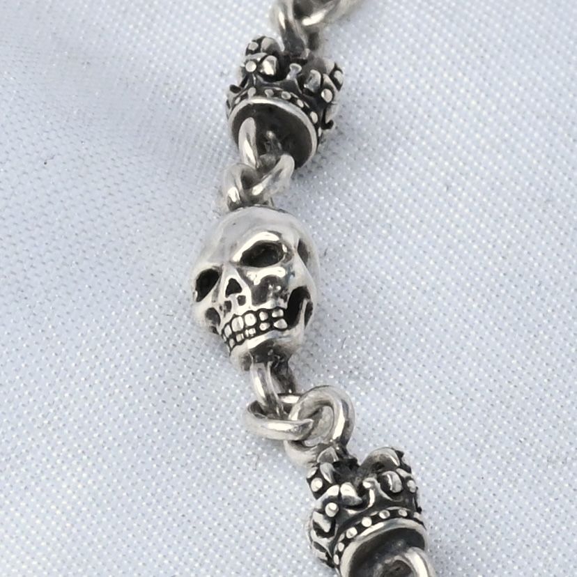 Justin Ｄａｖｉｓ ジャスティンデイビス ＳＢＪ126 スカルブレスレット SKULL DIVINE ブレスレット | ジャスティン デイビス（JUSTIN