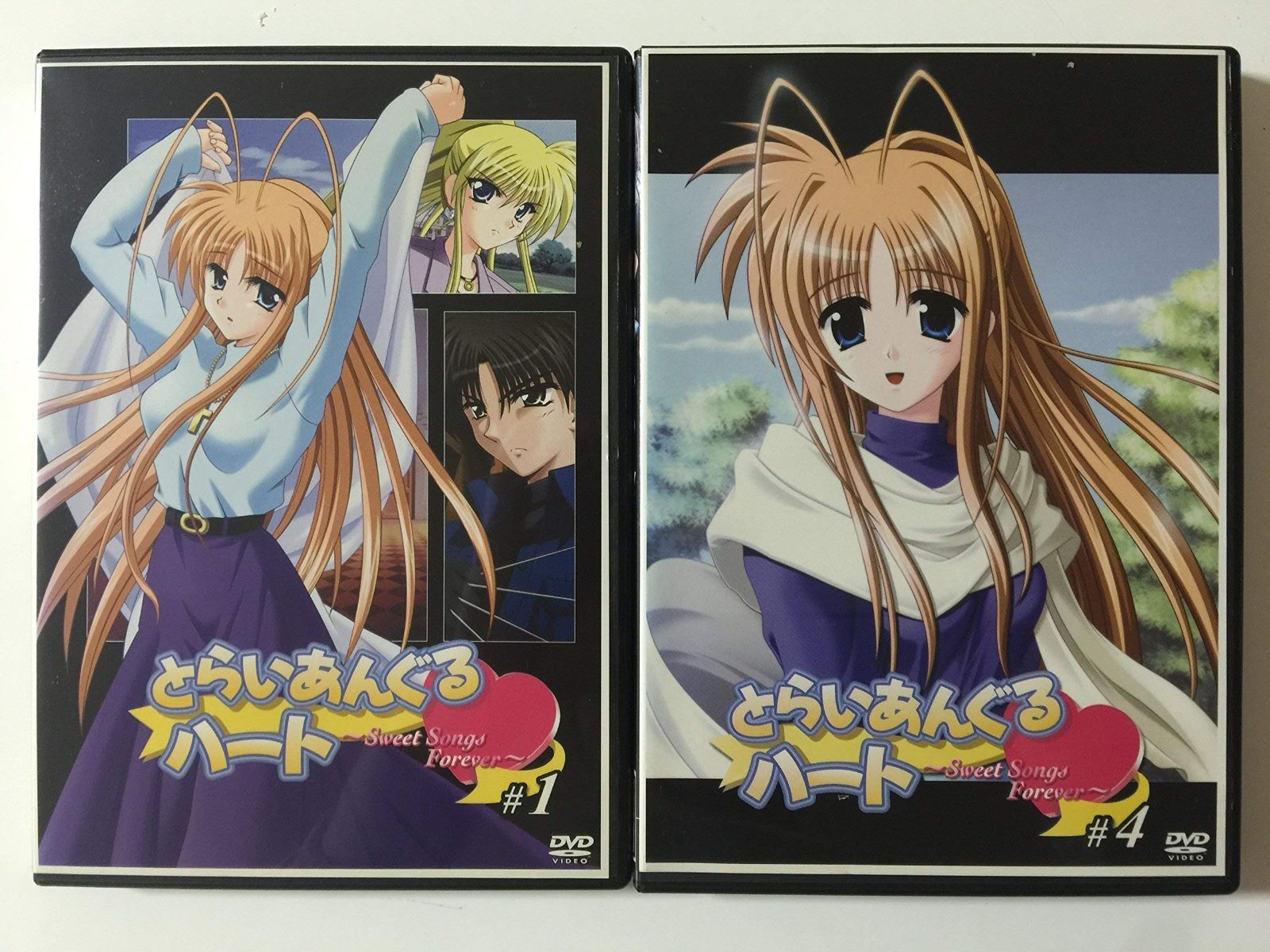 とらいあんぐるハート Sweet so… 全4巻セット レンタル落ち DVD