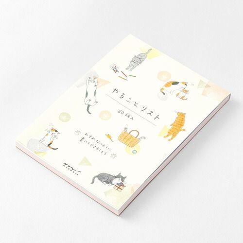 まとめ）【ミドリ】 メモ やることリスト ネコ 91209621 【×30セット
