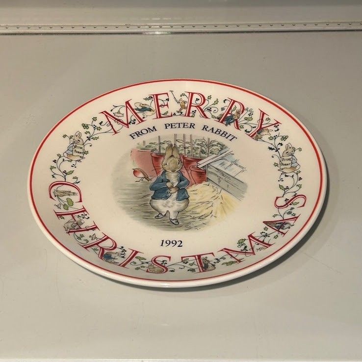 ☆廃盤品 Wedgwood ピーターラビット 1992年メリークリスマス