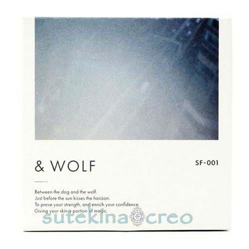 & WOLF セラムリキッドファンデーション light beige リフィル ＆ WOLF