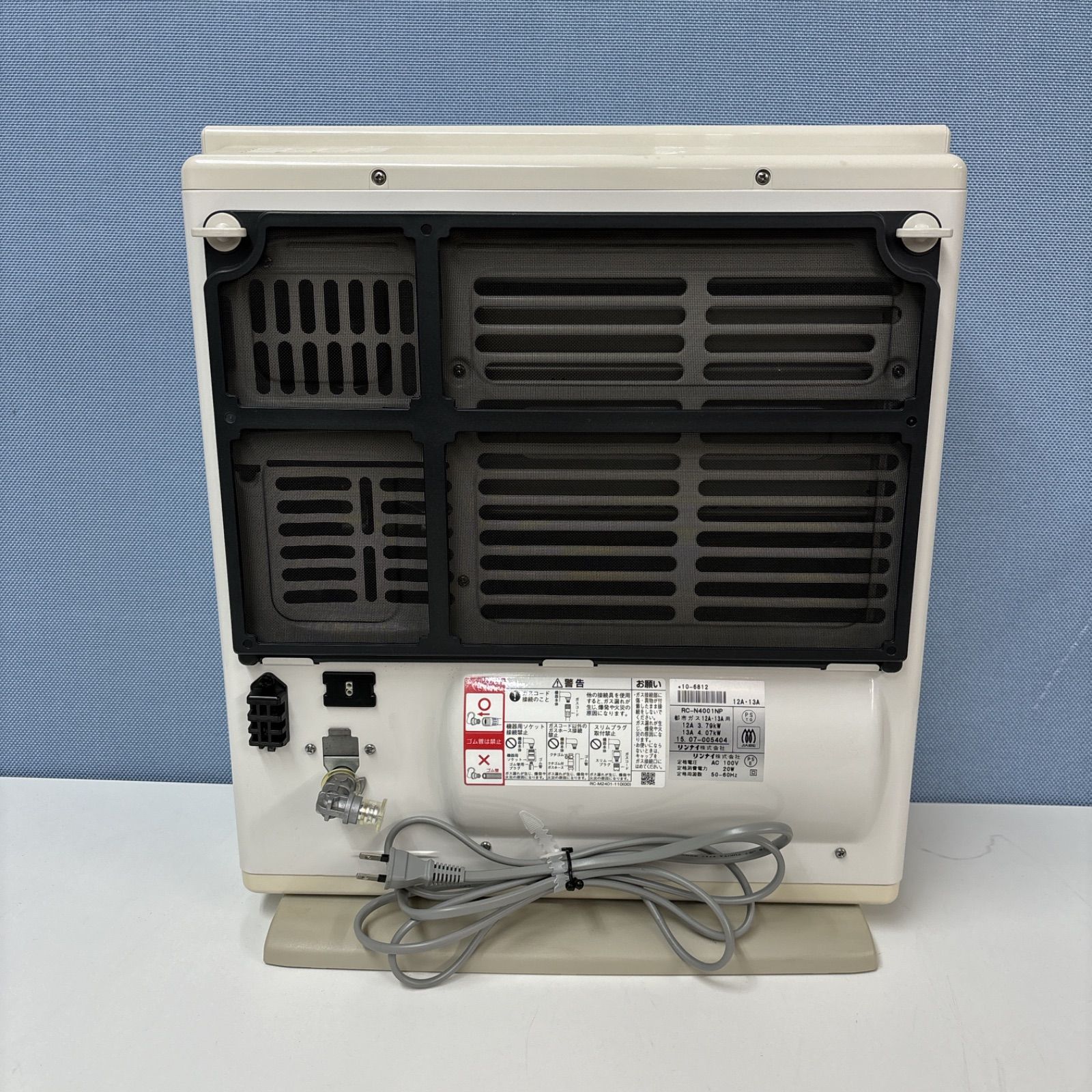 大阪ガス ガスファンヒーター RC-N4001NP