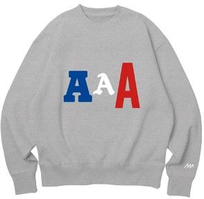 Asia Artist Awards AAA Crewneck - Light Grey M アジアアーティストアワード