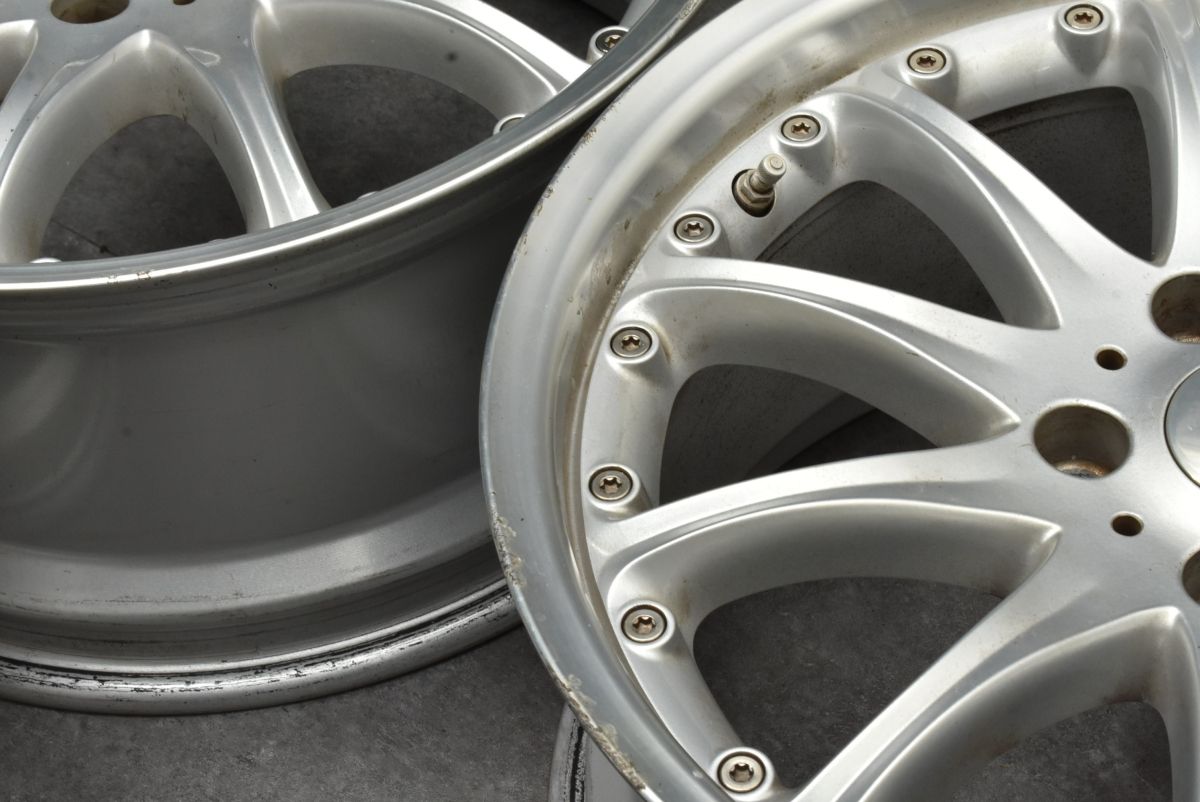 良好品】HARTGE CLASSIC II 18in 8.5J +40 PCD120 4本セット