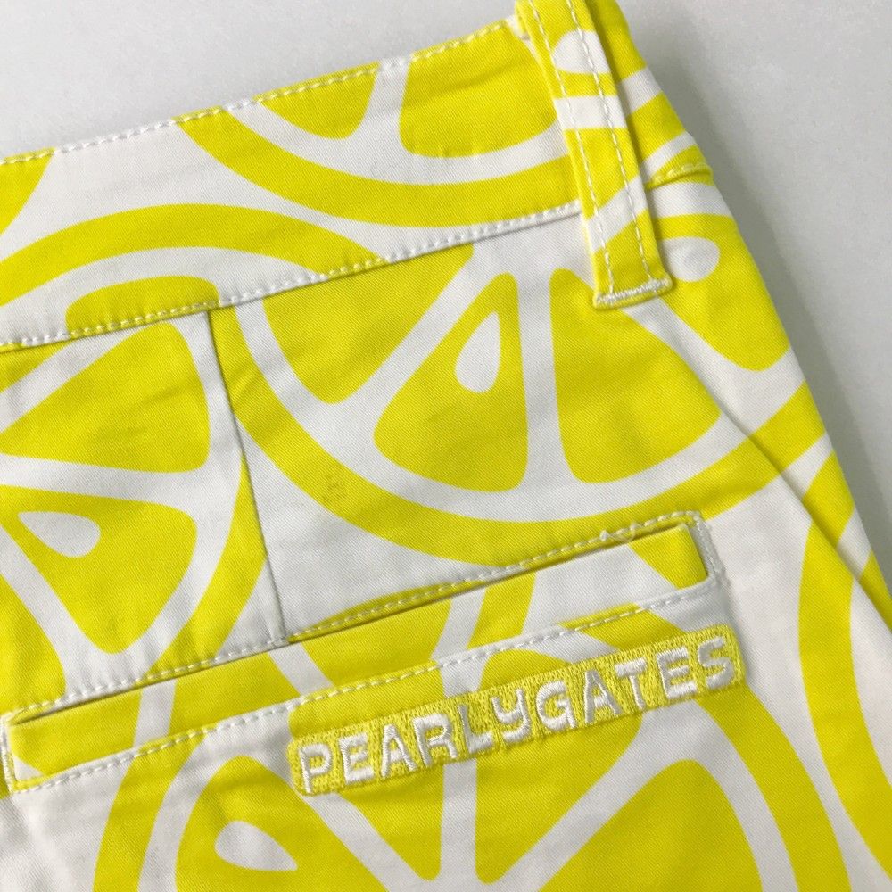 サイズ：0 PEARLY GATES パーリーゲイツ ショートパンツ フルーツ総柄