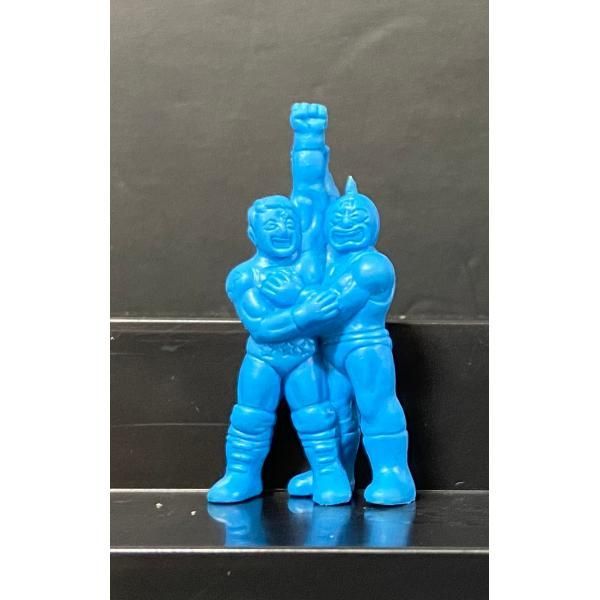 キン肉マン　キン消し青バージョン Amazon.co.jp: キンケシ 復刻版6 ゴールドマン＆シルバーマン 青