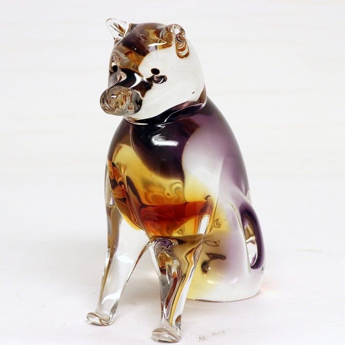 Multi Glass HAND CRAFT JAPAN マルティグラス 犬 No.180705-06 梱包サイズ60