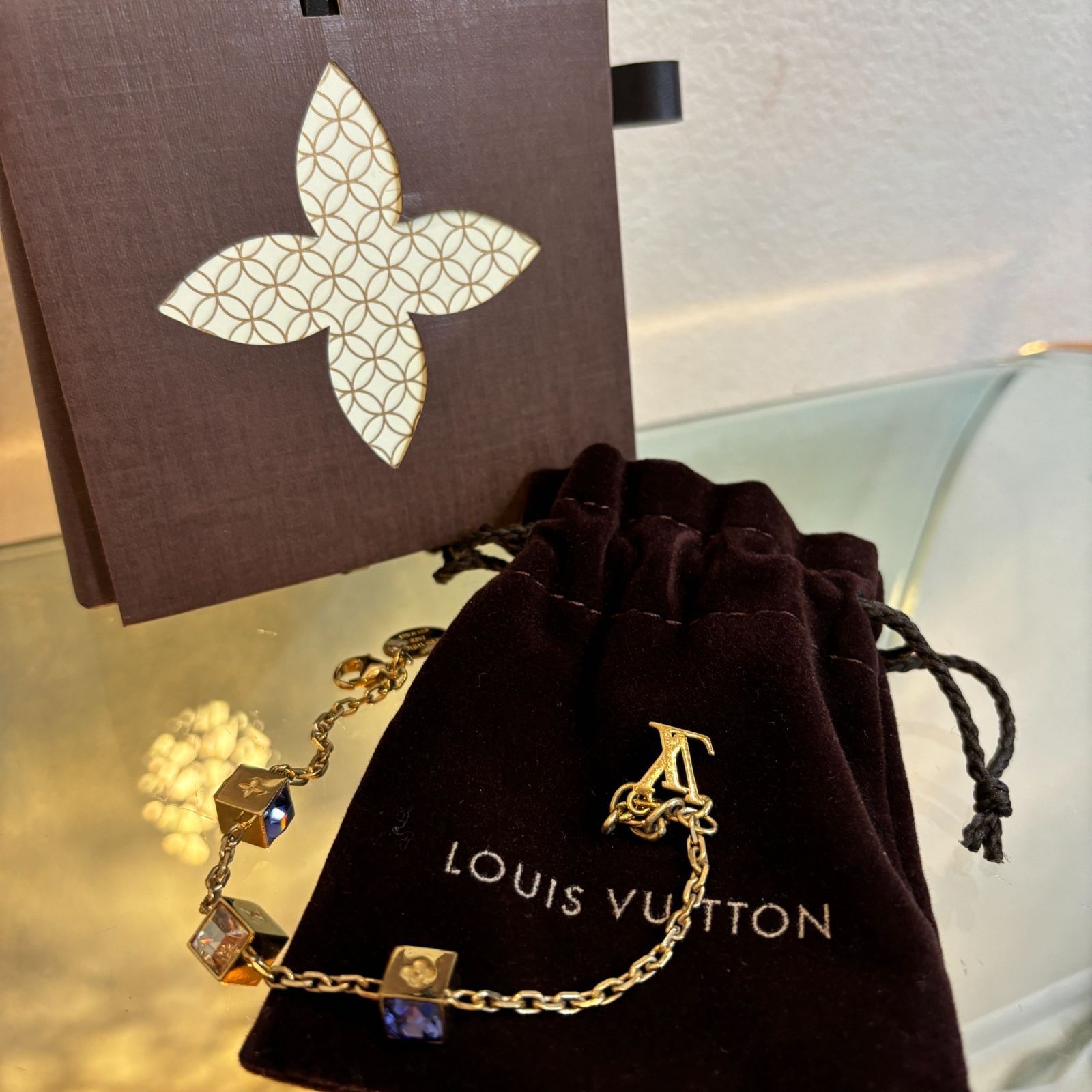 ΩNA462 大人気！ LOUIS VUITTON ルイヴィトン ブレスレット M65209 ブラスレ・ギャンブル