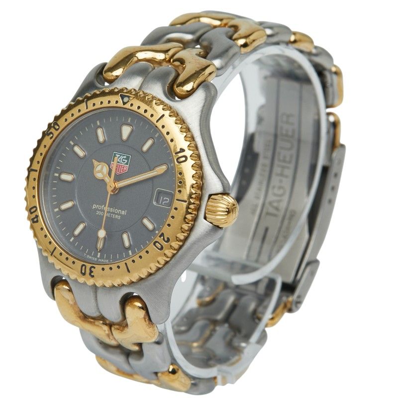 タグホイヤー セル プロフェッショナル WG1220-K0 シルバー ゴールド ステンレススチール メッキ ボーイズ TAG HEUER 1-0238130