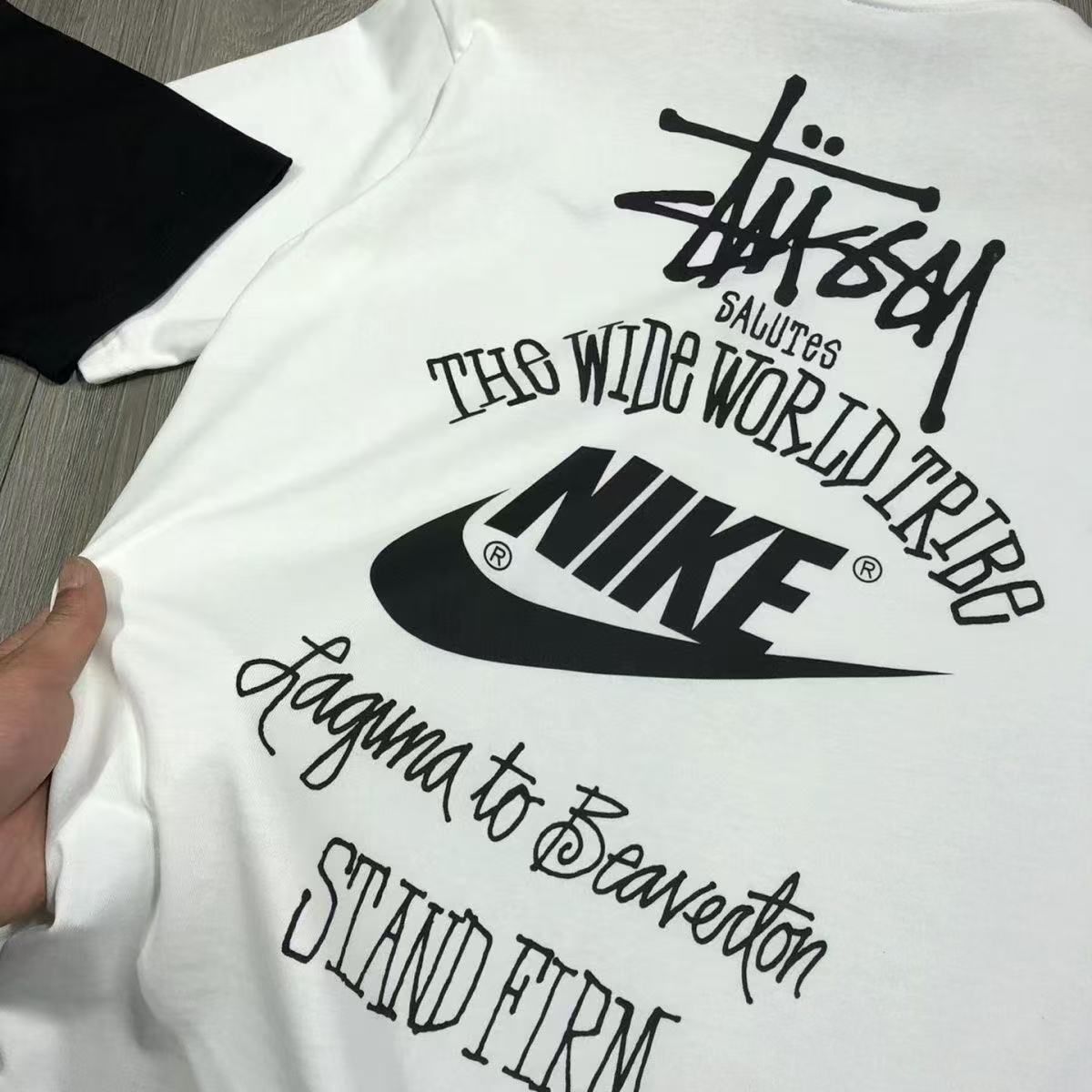 超特価 Nike x stussy ステューシー Tシャツ 男女兼用 2枚