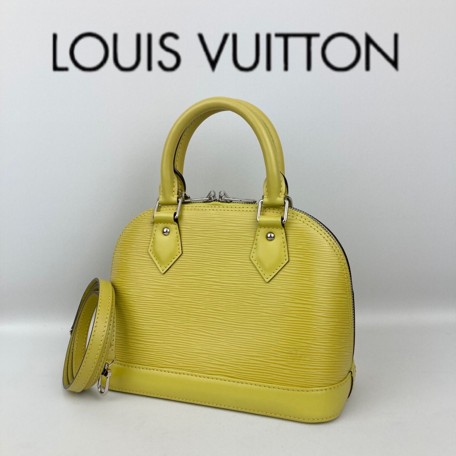 LOUIS VUITTON ルイヴィトン M40981 エピ アルマBB ハンドバッグ