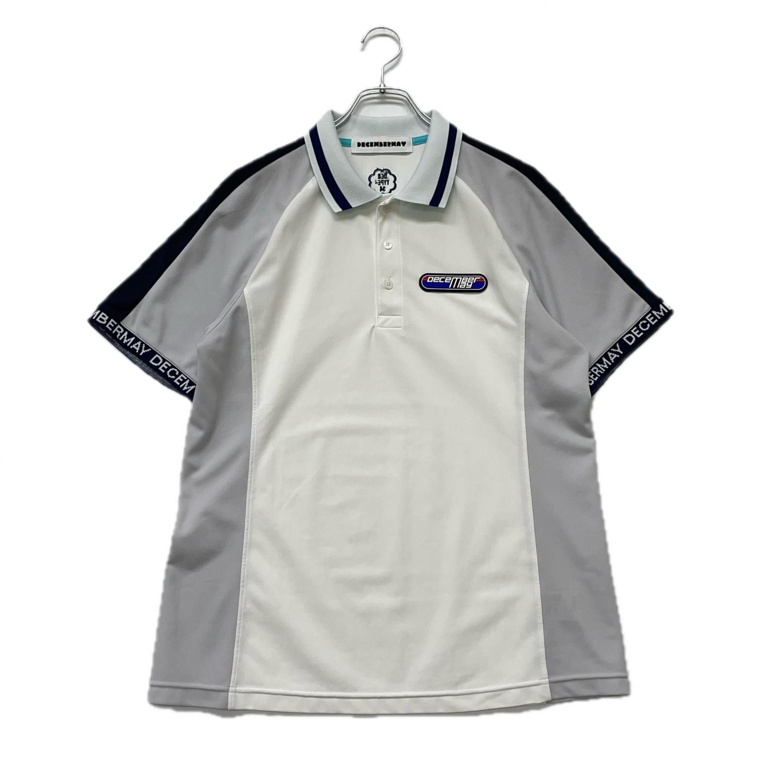 ディセンバーメイ DECEMBER MAY メンズ 半袖ポロシャツ Mサイズ