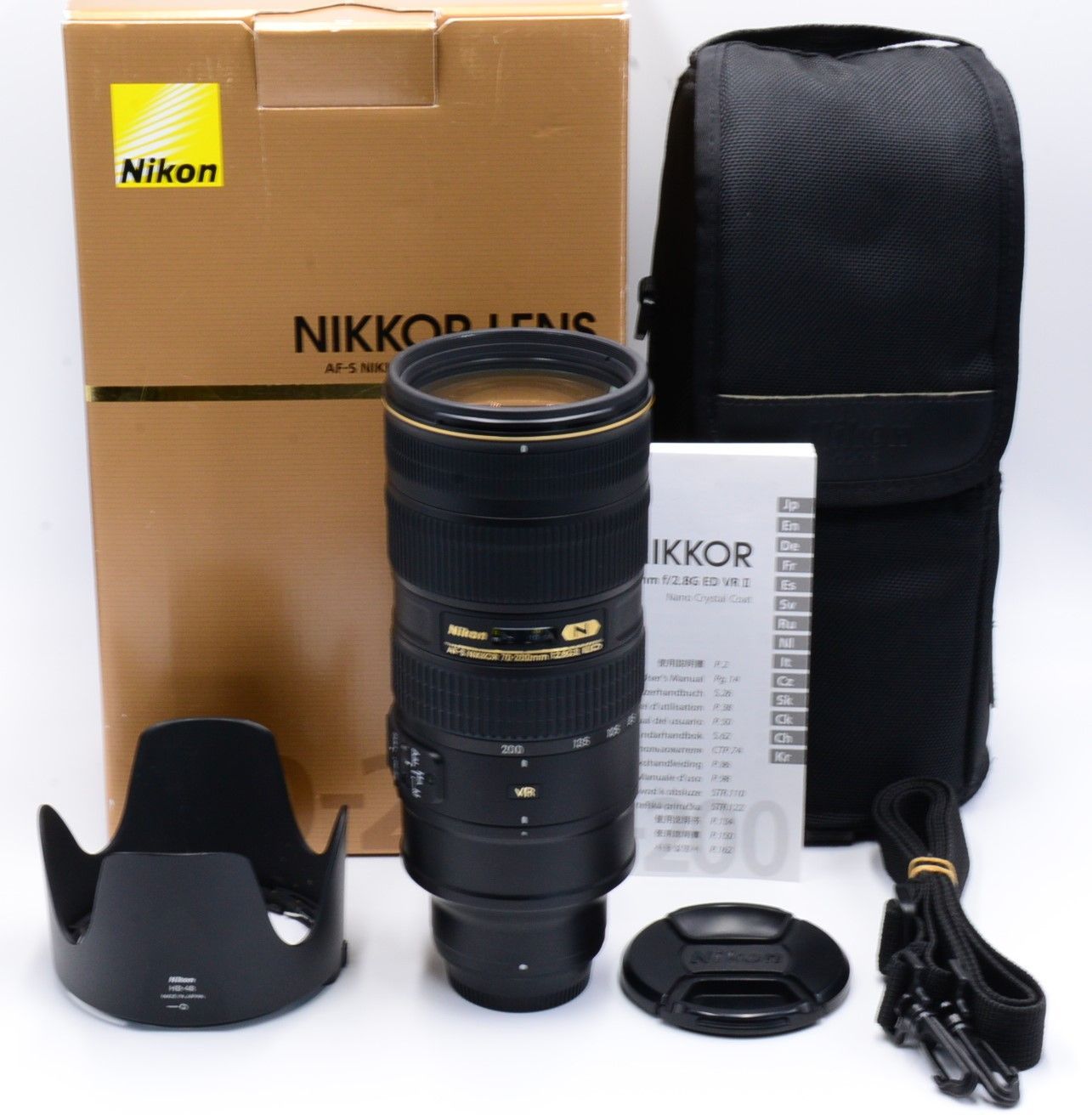破格値下げ】 Nikon 望遠ズームレンズ AF-S NIKKOR 70-200mm f/2.8E FL